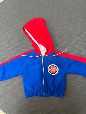 NBA Kids Hooded Colorblock Lined Windbreaker-Sz 18 mos